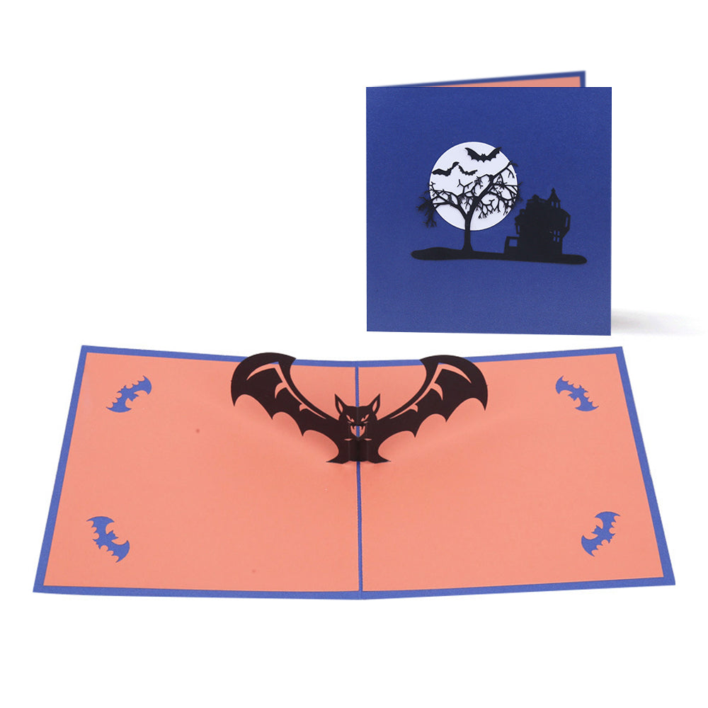 Bat Halloween 3D Pop-Up Card