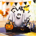 Trick or Treat Ghost 3D Halloween Pop-Up Card