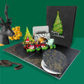 Christmas 3D Pop Up Card Christmas Hearth Pop Up Greeting Card