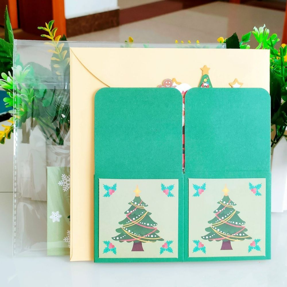 Christmas 3D Pop Up Card Santa Claus Pop Up Greeting Card