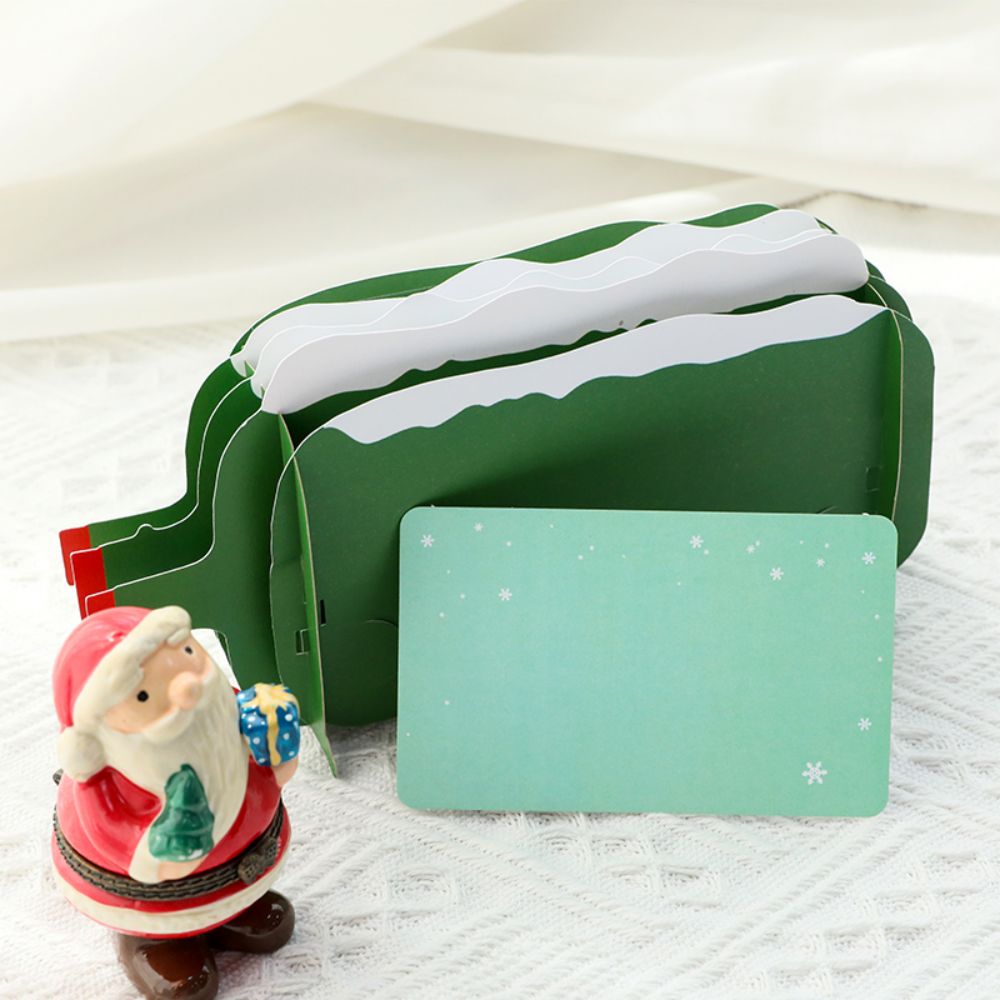 3D Pop Up Card Christmas in a Greeting Card