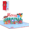 Christmas 3D Bird Bell Pop Up Greeting Card