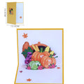 Thanksgiving Pumpkin 3D Pop Up Greeting Card