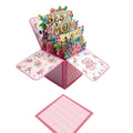 Mom's Pop Up Box Card Best Mom 3D Pop Up Greeting Card