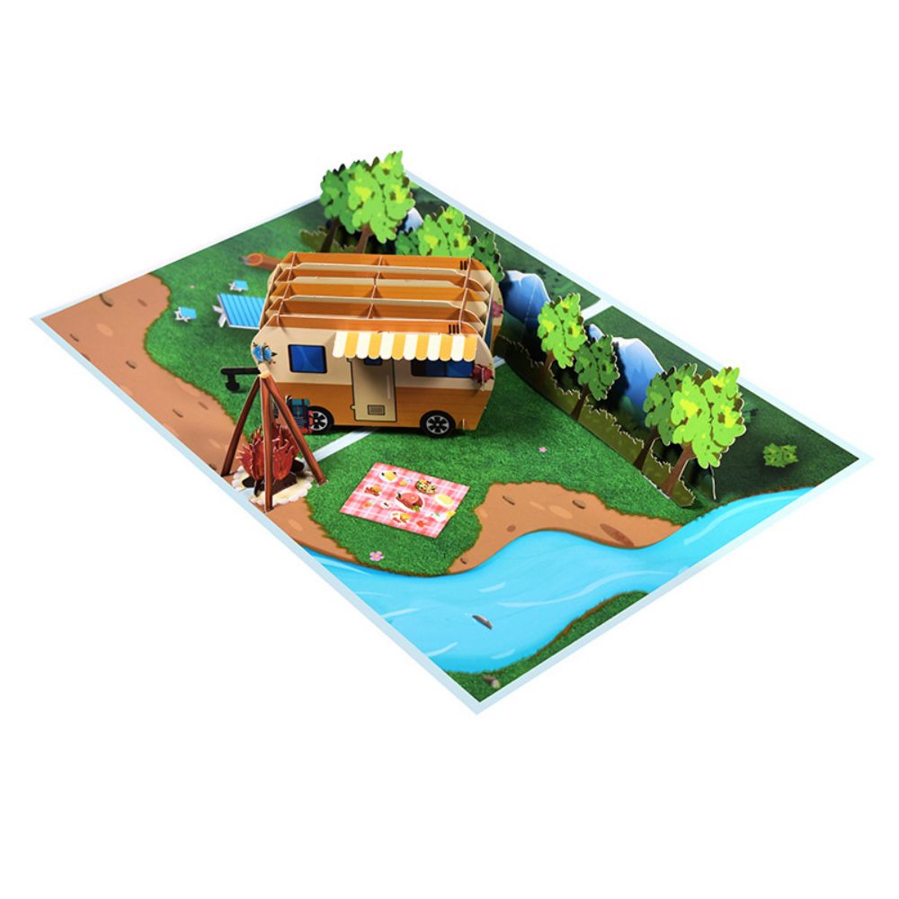Dad 3D Pop-Up Card – RV Travel