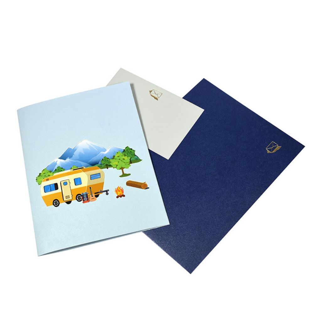 Dad 3D Pop-Up Card – RV Travel