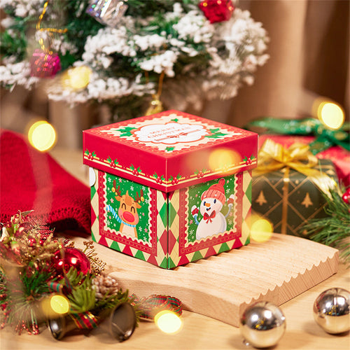 3D Christmas Surprise Exploding Box Greeting Card