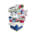 3D Pop Up Greeting Card Birthday Cat Box Pop Up Card